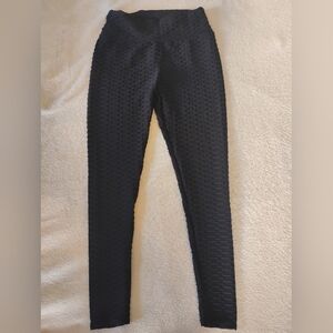 Bubble Honeycomb Booty Scrunch Leggings